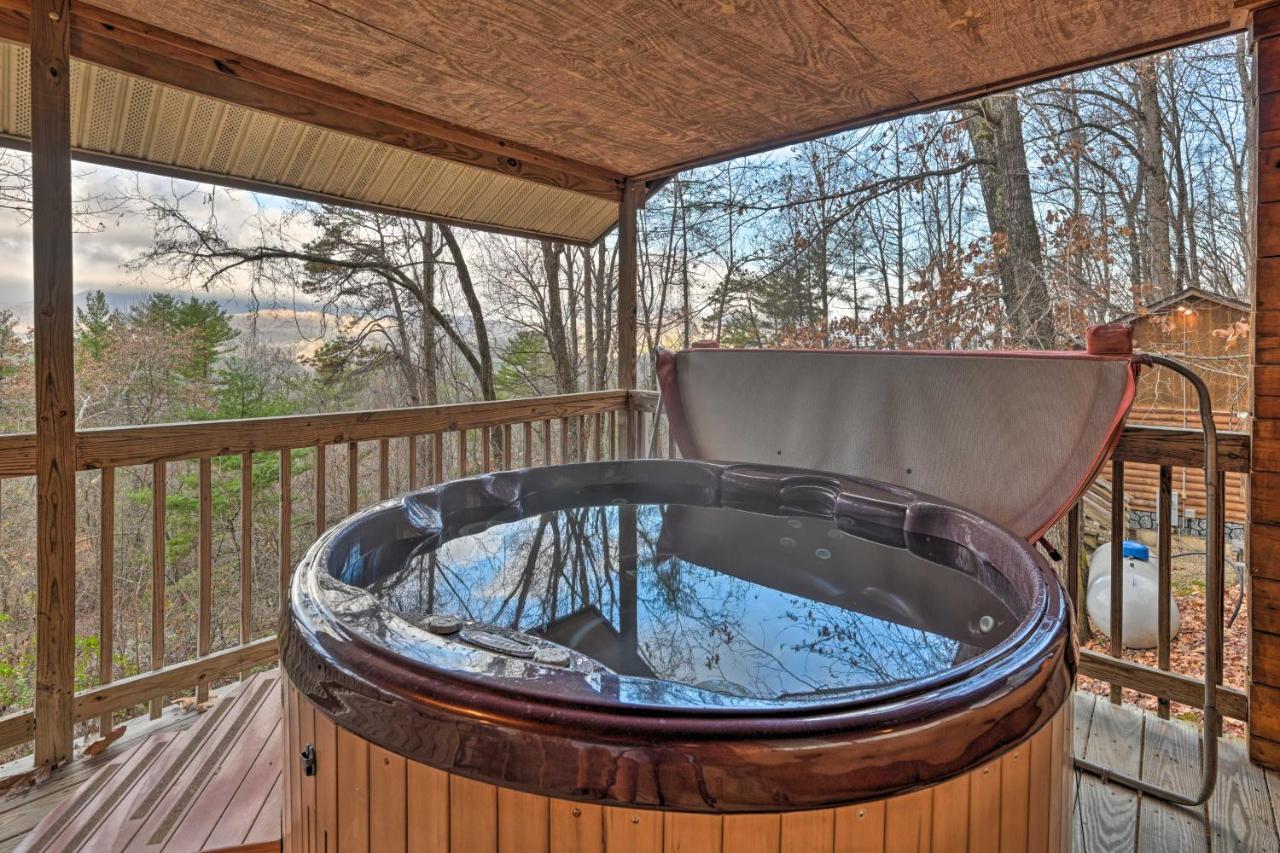 Cozy Deer Glen Cabin With Private Hot Tub And Porch! บรายซันซิตี ภายนอก รูปภาพ