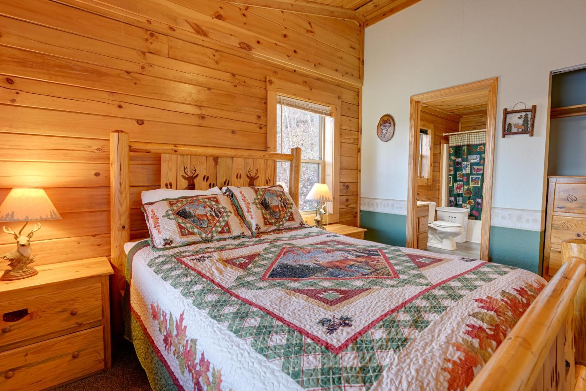 Cozy Deer Glen Cabin With Private Hot Tub And Porch! บรายซันซิตี ภายนอก รูปภาพ