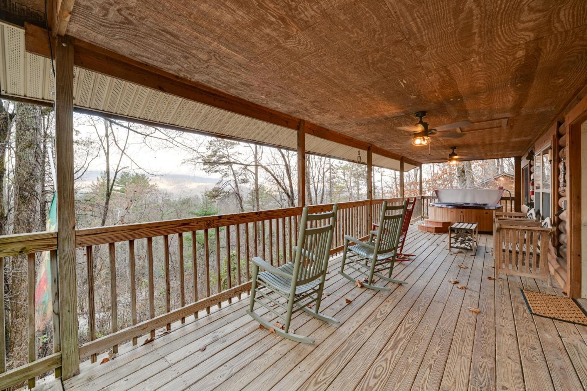 Cozy Deer Glen Cabin With Private Hot Tub And Porch! บรายซันซิตี ภายนอก รูปภาพ