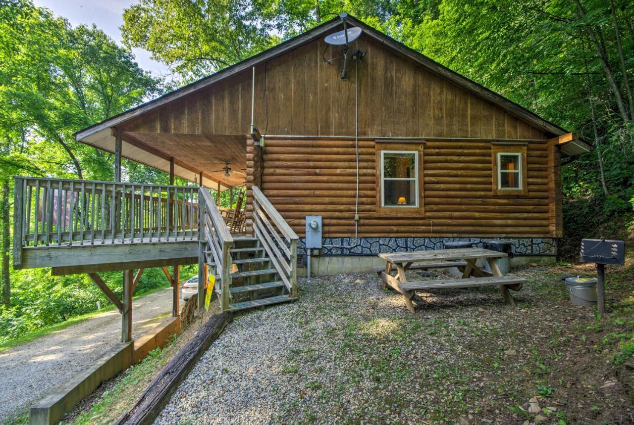 Cozy Deer Glen Cabin With Private Hot Tub And Porch! บรายซันซิตี ภายนอก รูปภาพ