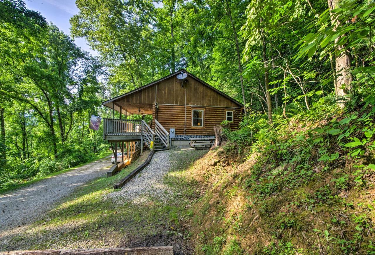 Cozy Deer Glen Cabin With Private Hot Tub And Porch! บรายซันซิตี ภายนอก รูปภาพ